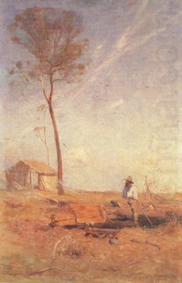 Whelan on the Log (nn02), Arthur streeton